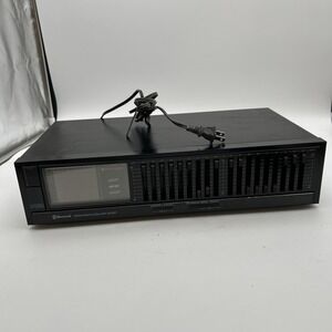 Vintage Sherwood EQ470R Stereo Graphic Equalizer Powers On Great Condition!